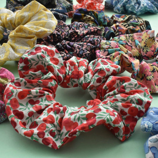 Tot knots of Brighton scrunchie Liberty London party bag gift ideas