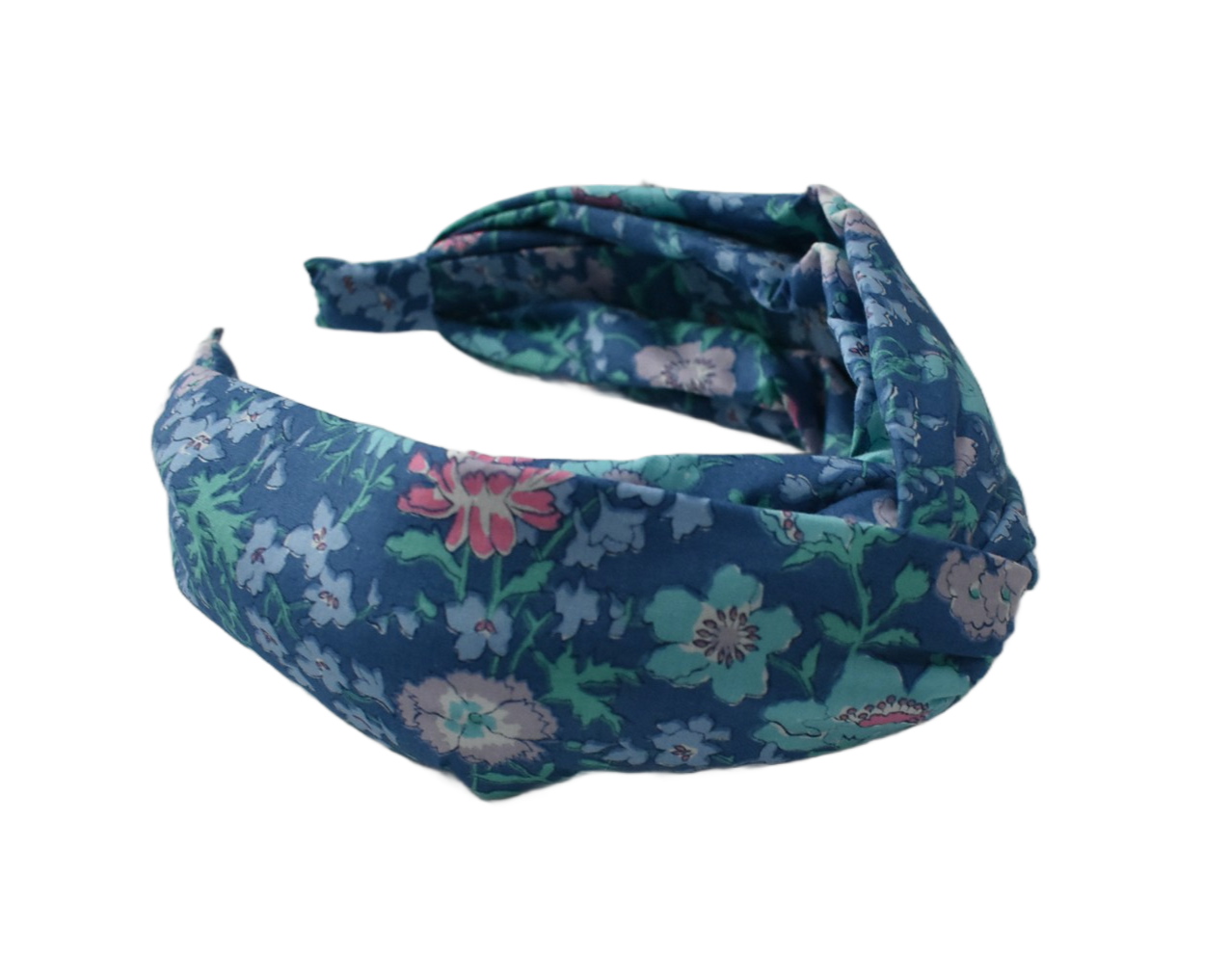 Twisted Alice Headband - Vintage Liberty Blue Floral