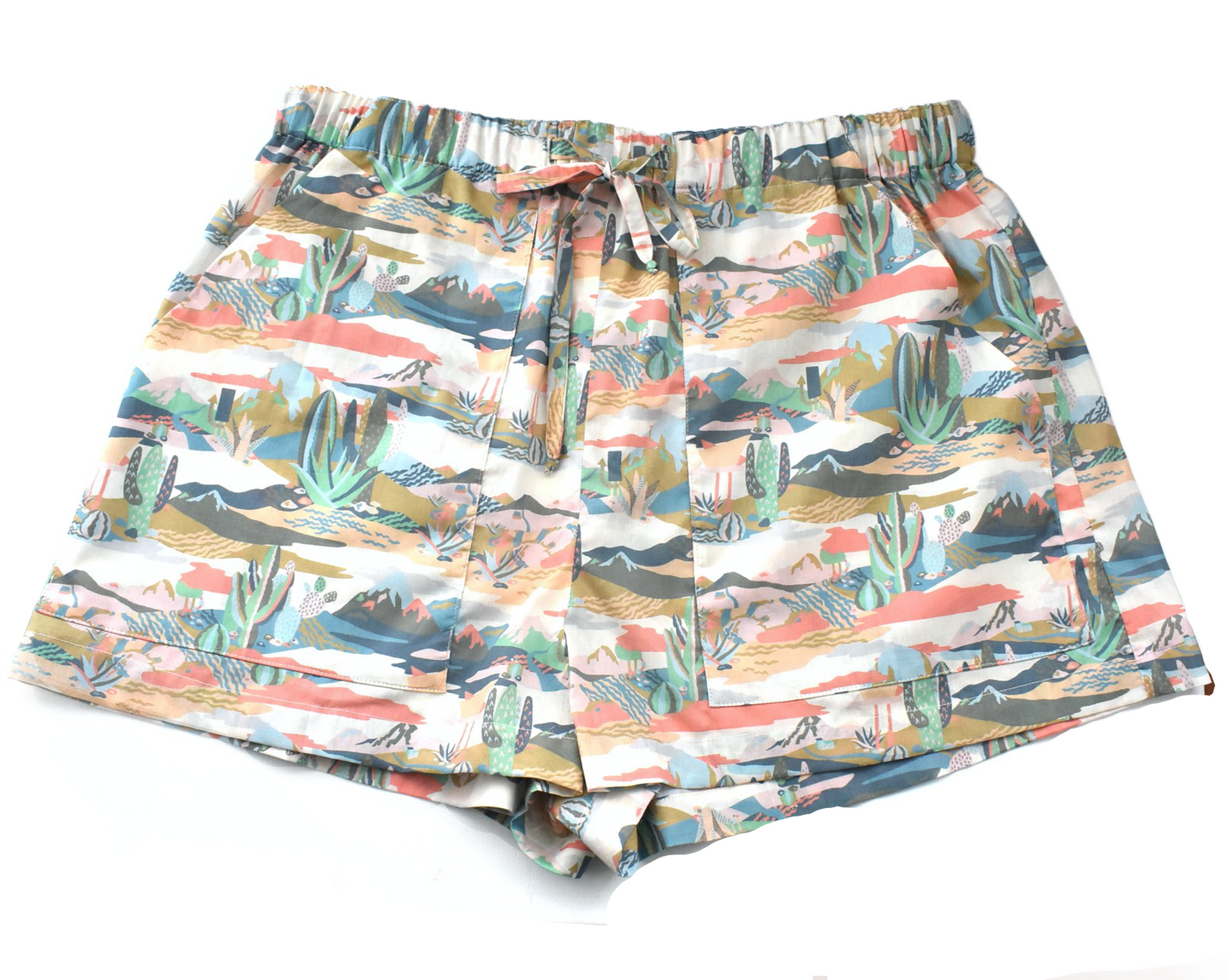 Classic Pyjama Shorts - Liberty London - cactus print