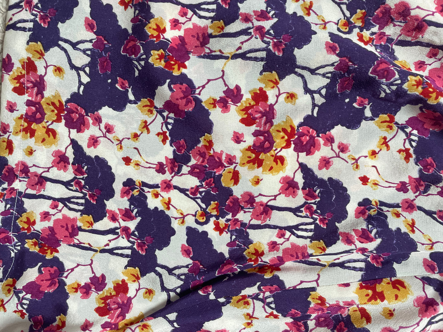 Classic Silk Pyjama Shorts - Liberty London Artist Silk Crepe - Ombrellino