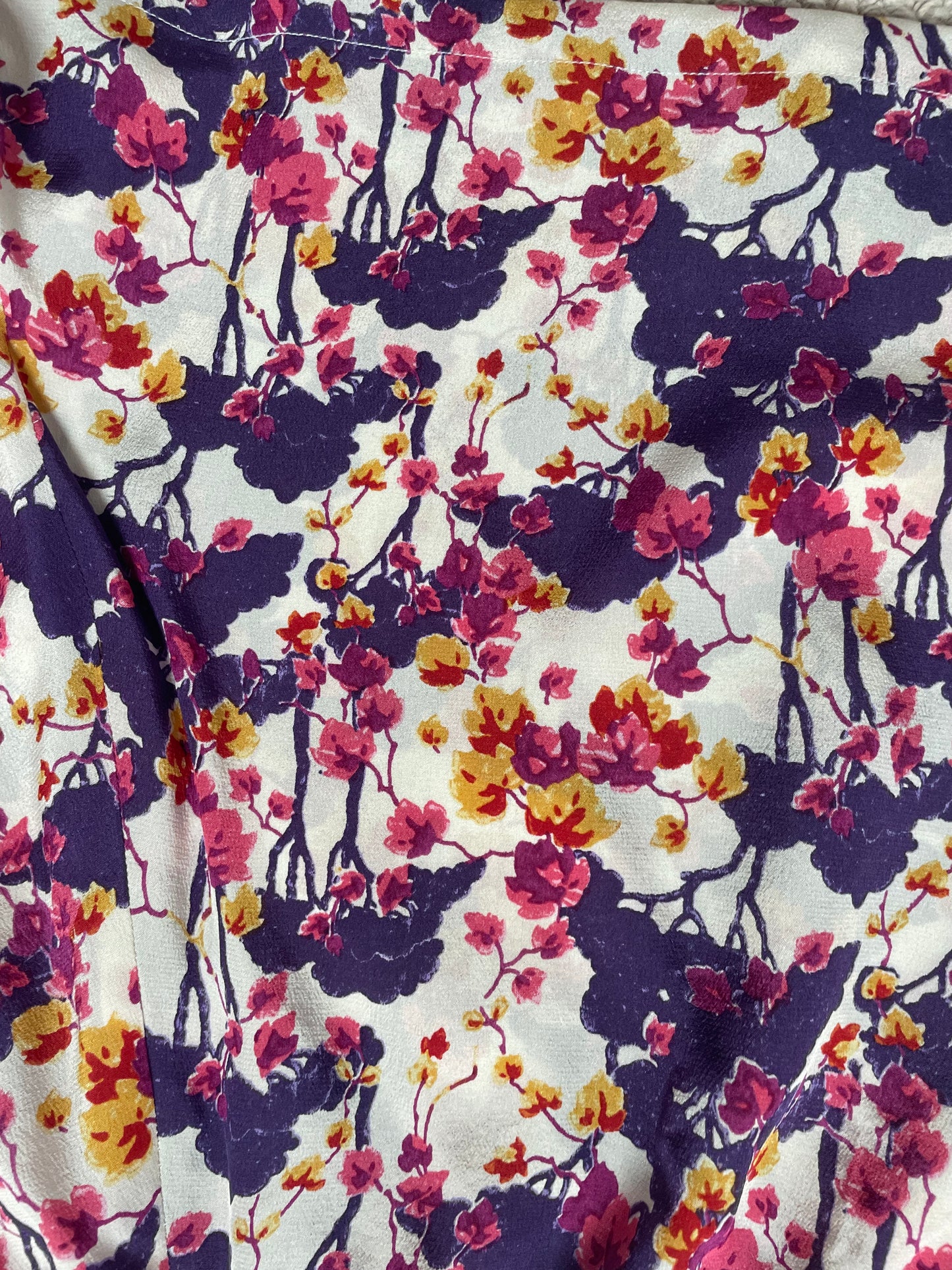 Classic Silk Pyjama Shorts - Liberty London Artist Silk Crepe - Ombrellino