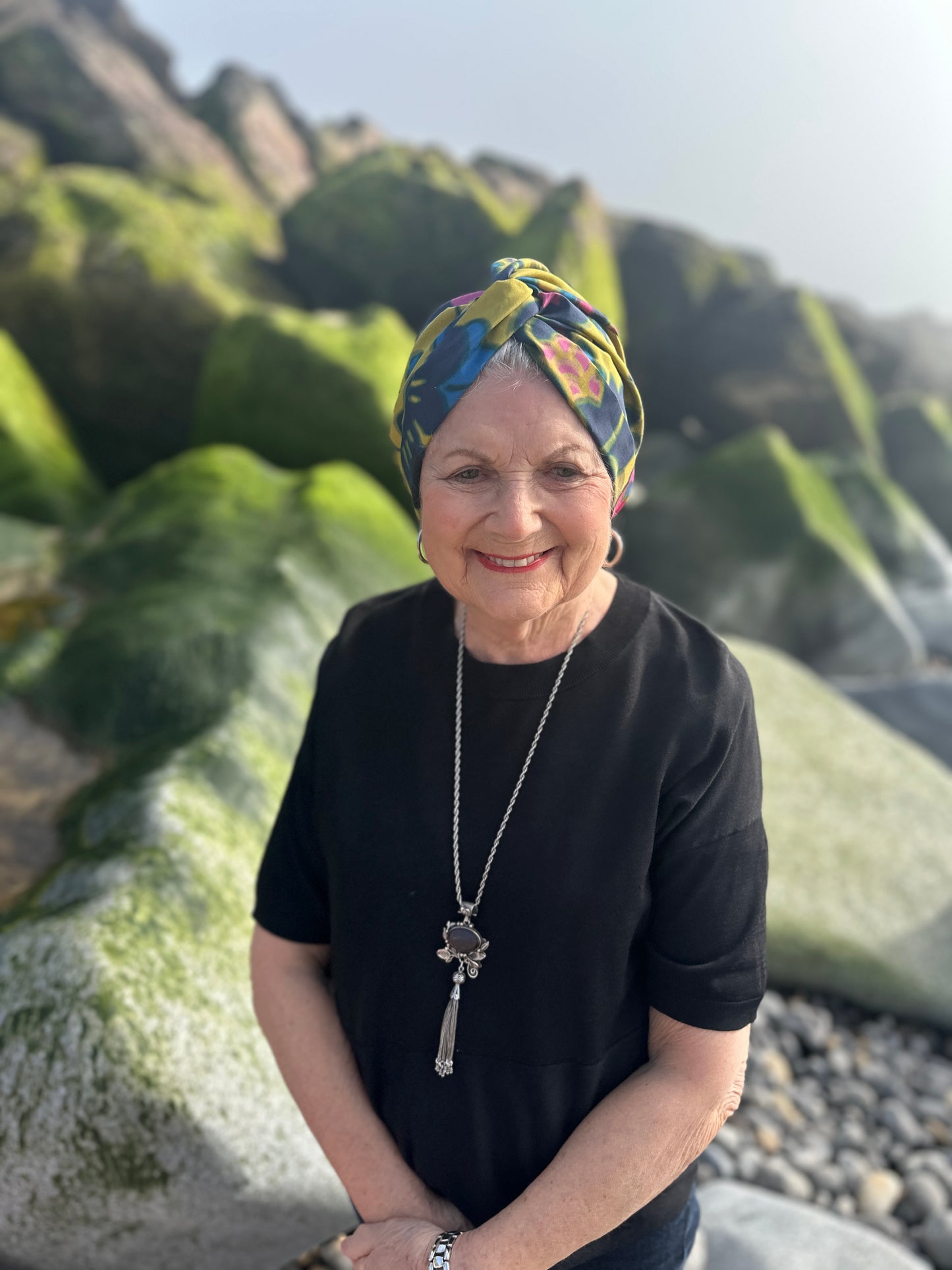 Little Susan Turban Hat - Betsy Shadow Yellow