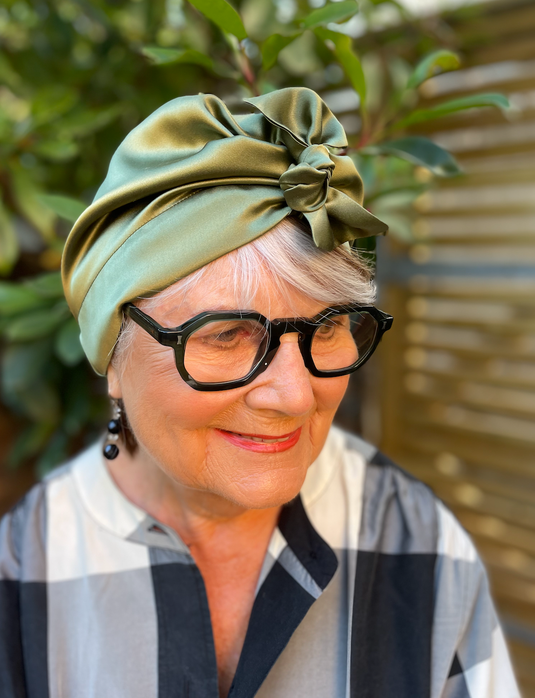 Pure Block Colour Silk Turban Hat & Head Wrap- Variety of Plain Pure Silks
