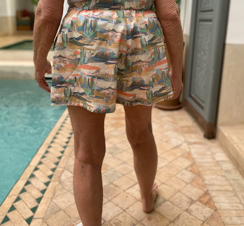 Classic Pyjama Shorts - Liberty London - cactus print