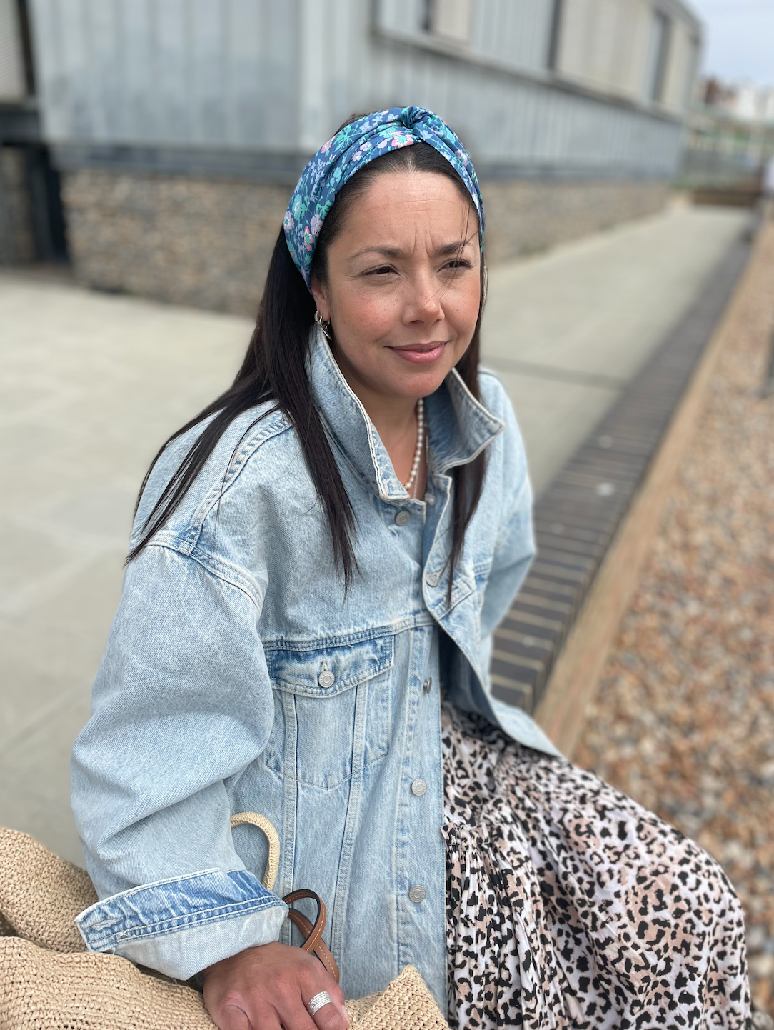 Twisted Turban Headband - Vintage Liberty Blue Floral