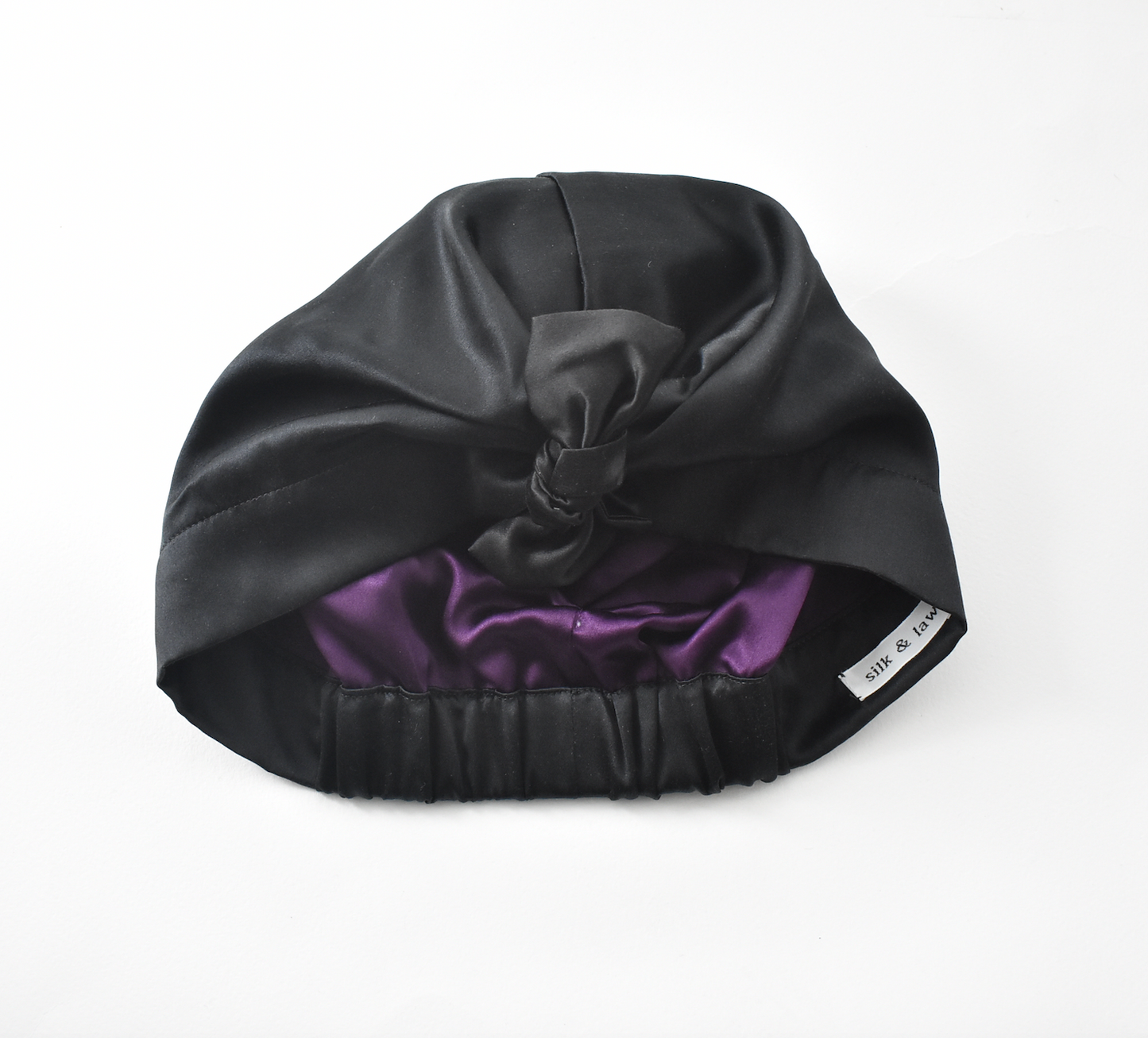 Pure Block Colour Silk Turban Hat & Head Wrap- Variety of Plain Pure Silks