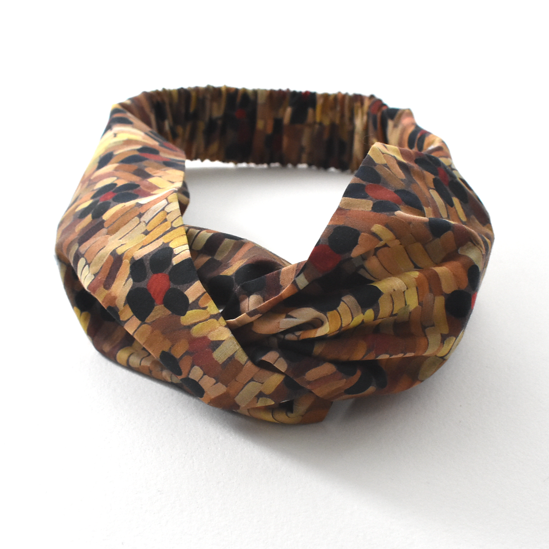 Twisted Turban Headband - Liberty of London Daisy Roar