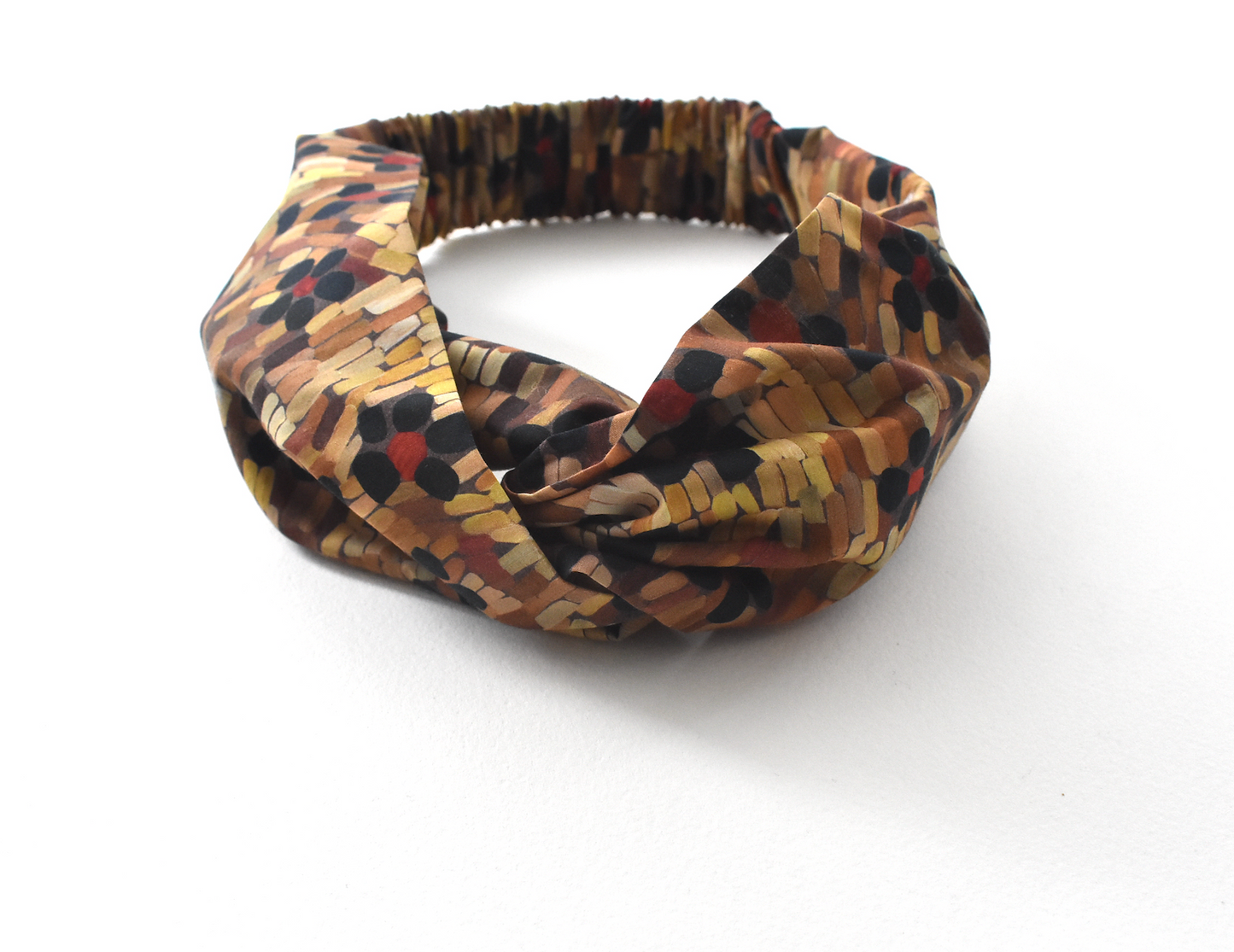 Twisted Turban Headband - Liberty of London Daisy Roar