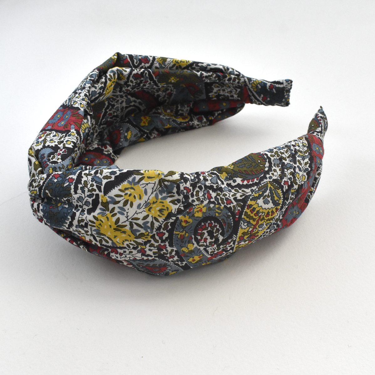 Twisted Alice Headband - Liberty London Classic Paisley print