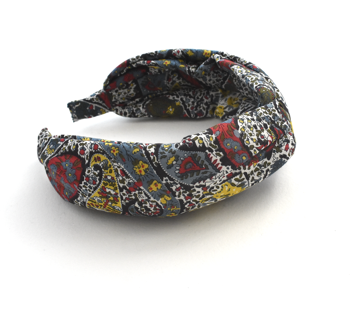 Twisted Alice Headband - Liberty London Classic Paisley print