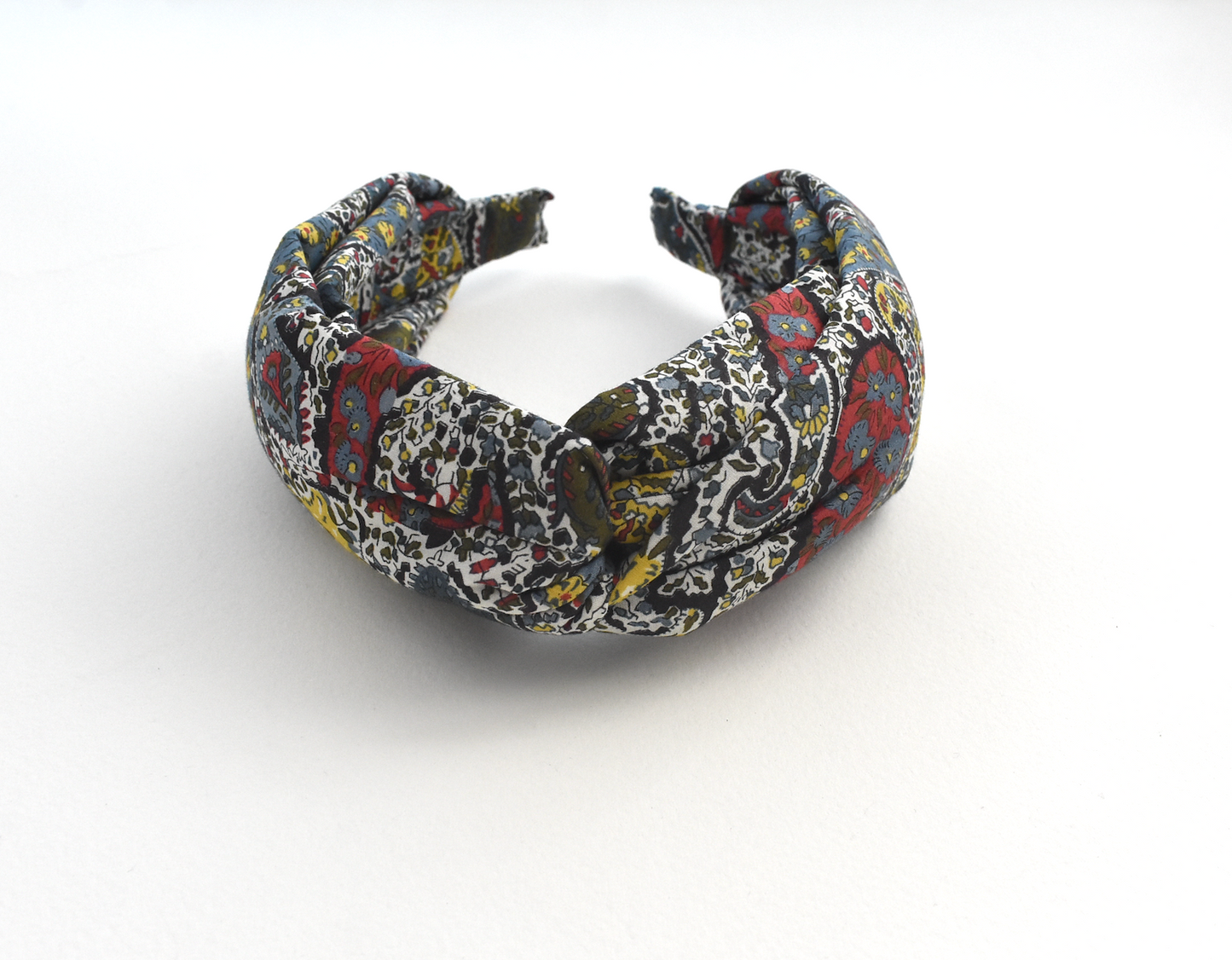 Twisted Alice Headband - Liberty London Classic Paisley print
