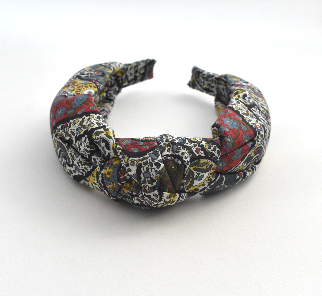 Classic Knot head band - Liberty of London Classic Paisley print