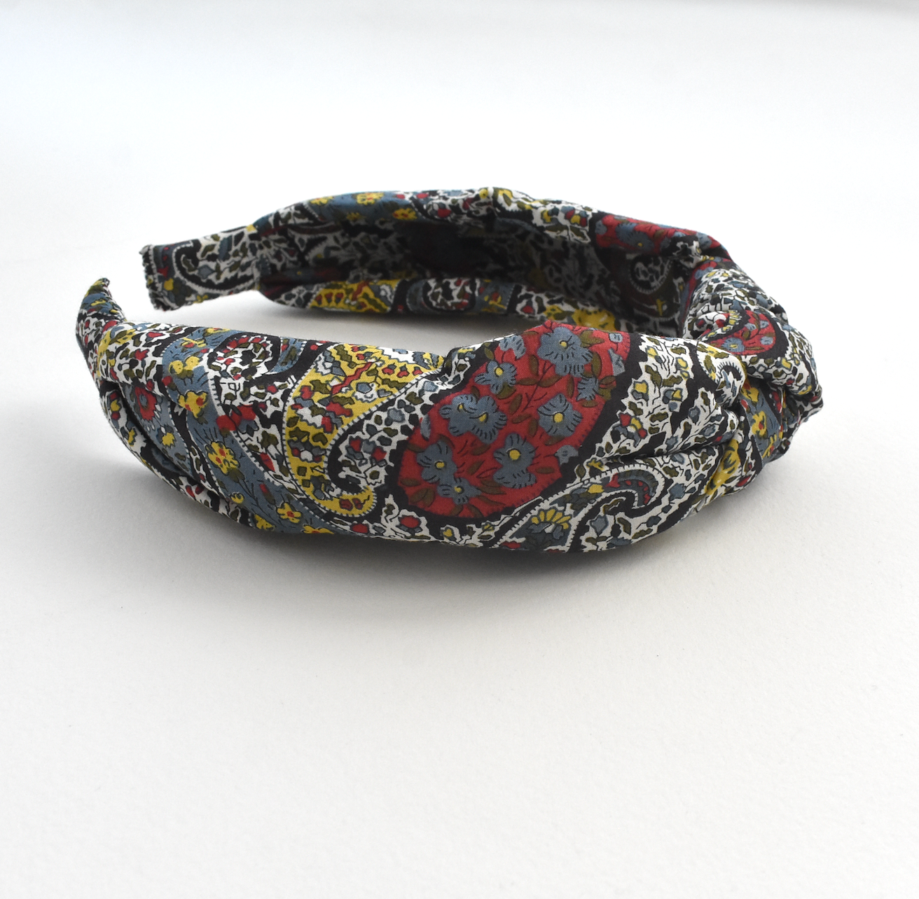 Classic Knot head band - Liberty of London Classic Paisley print