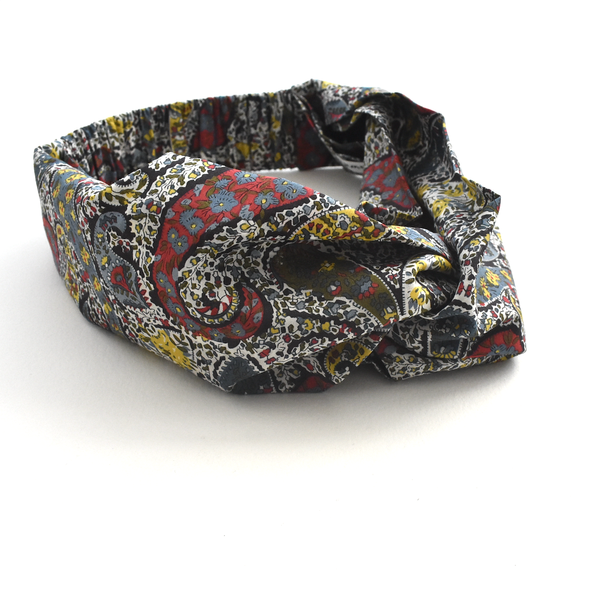 Twisted Turban Headband - Liberty of London Classic Paisley print