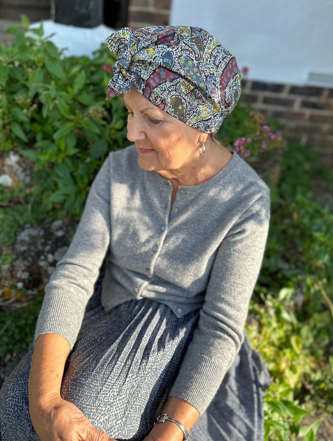 Ladies Turban Hat - Liberty of London Classic Paisley print