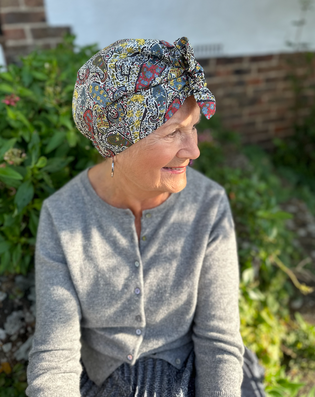 Ladies Turban Hat - Liberty of London Classic Paisley print