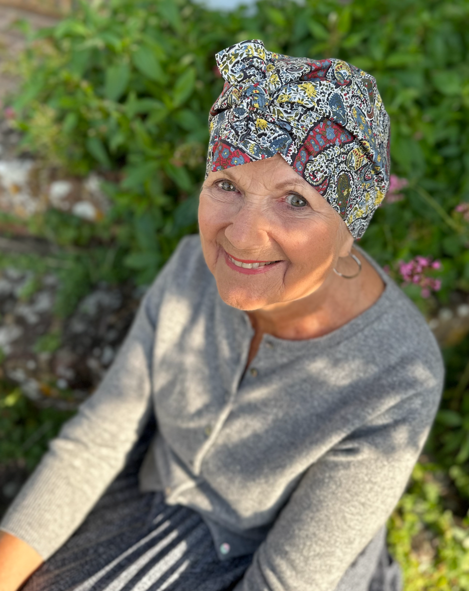 Ladies Turban Hat - Liberty of London Classic Paisley print