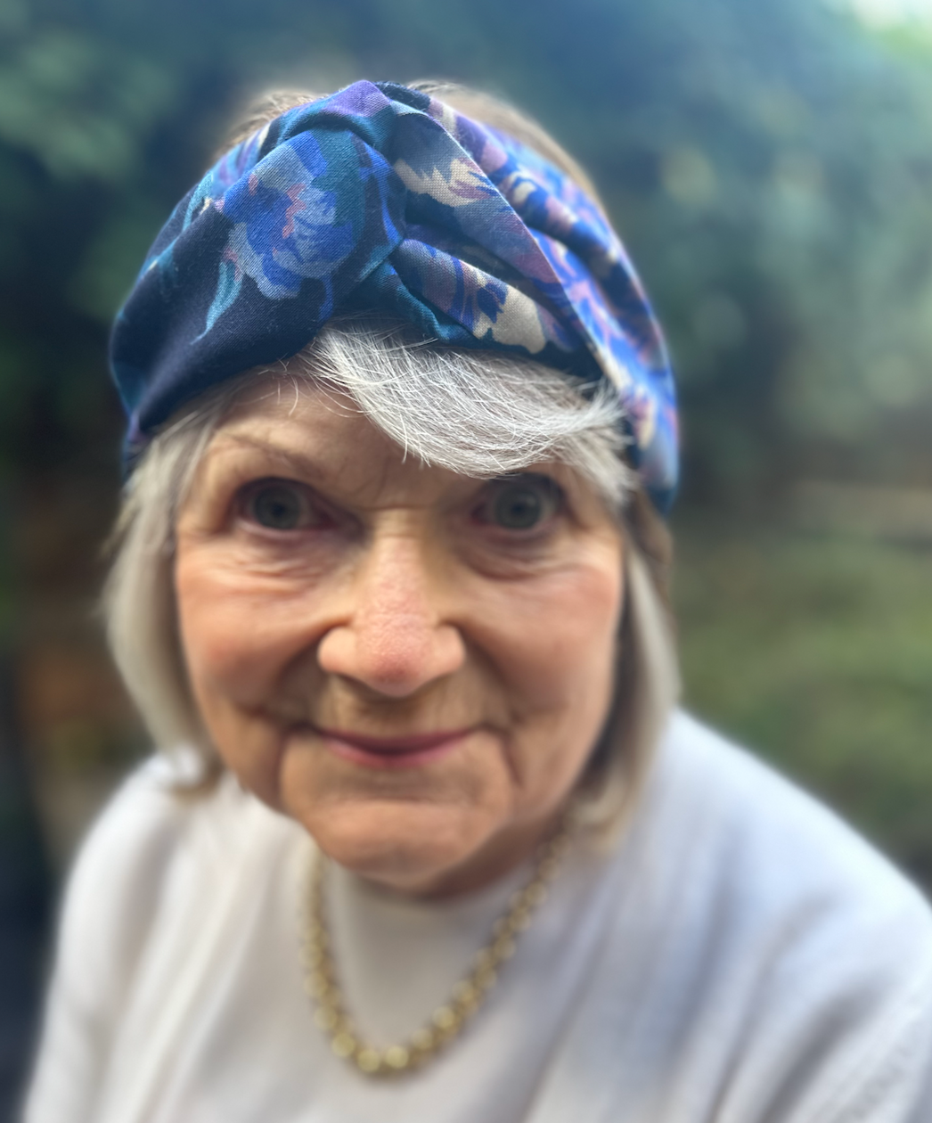 Twisted Turban hairband - VARIOUS - in Vintage Liberty of London Varuna Wool