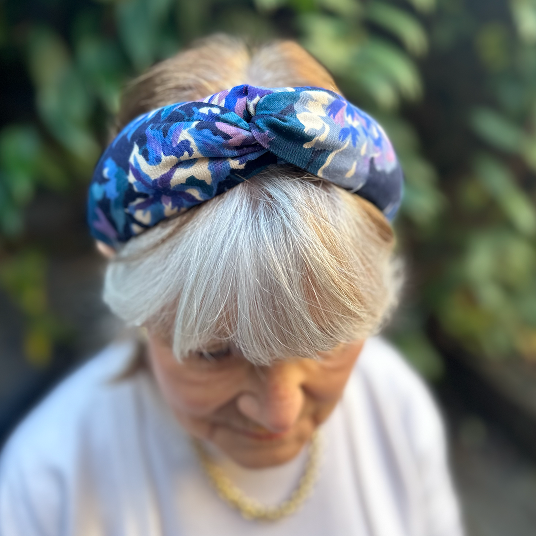 Twisted Alice Headband - Vintage Liberty London Varuna Wool - VARIOUS prints
