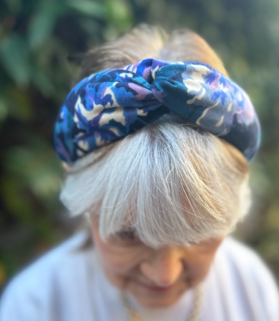 Twisted Alice Headband - Vintage Liberty London Varuna Wool - VARIOUS prints