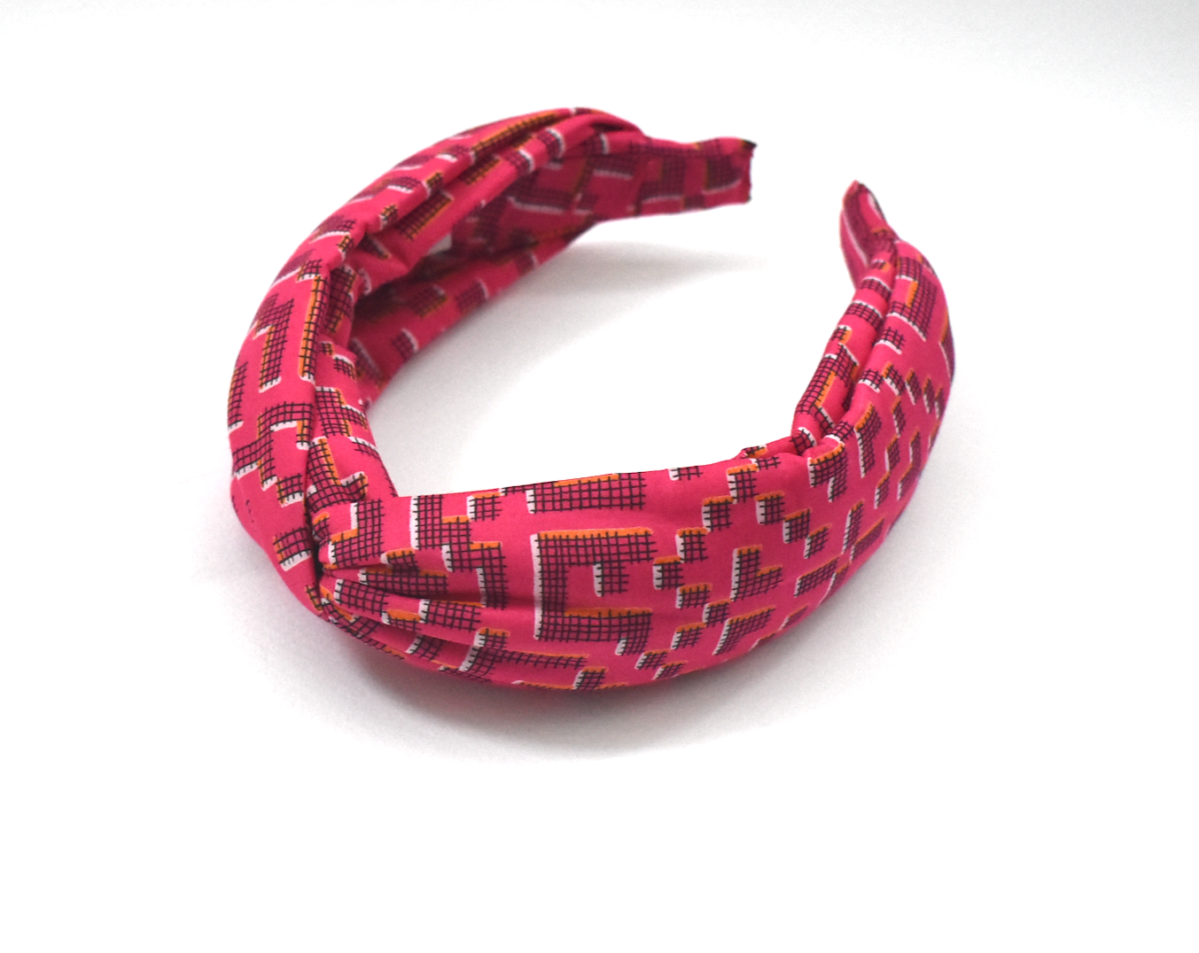 Classic Twist Alice Headband - Liberty of London Pink Farhad print