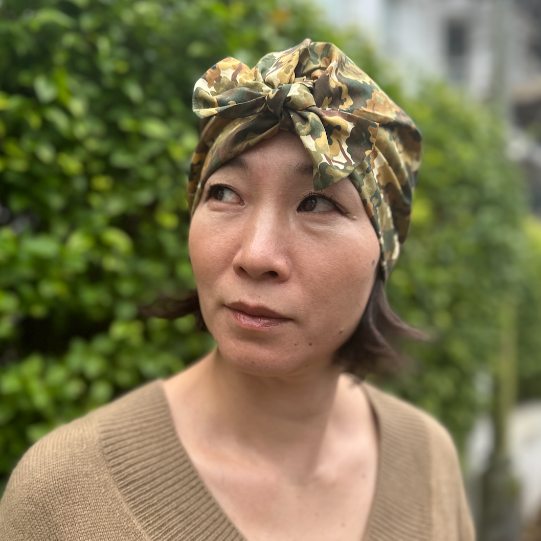 Ladies Turban Hat - A Liberty Odyssey print