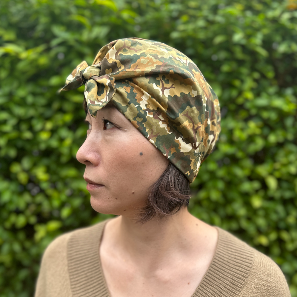 Ladies Turban Hat - A Liberty Odyssey print