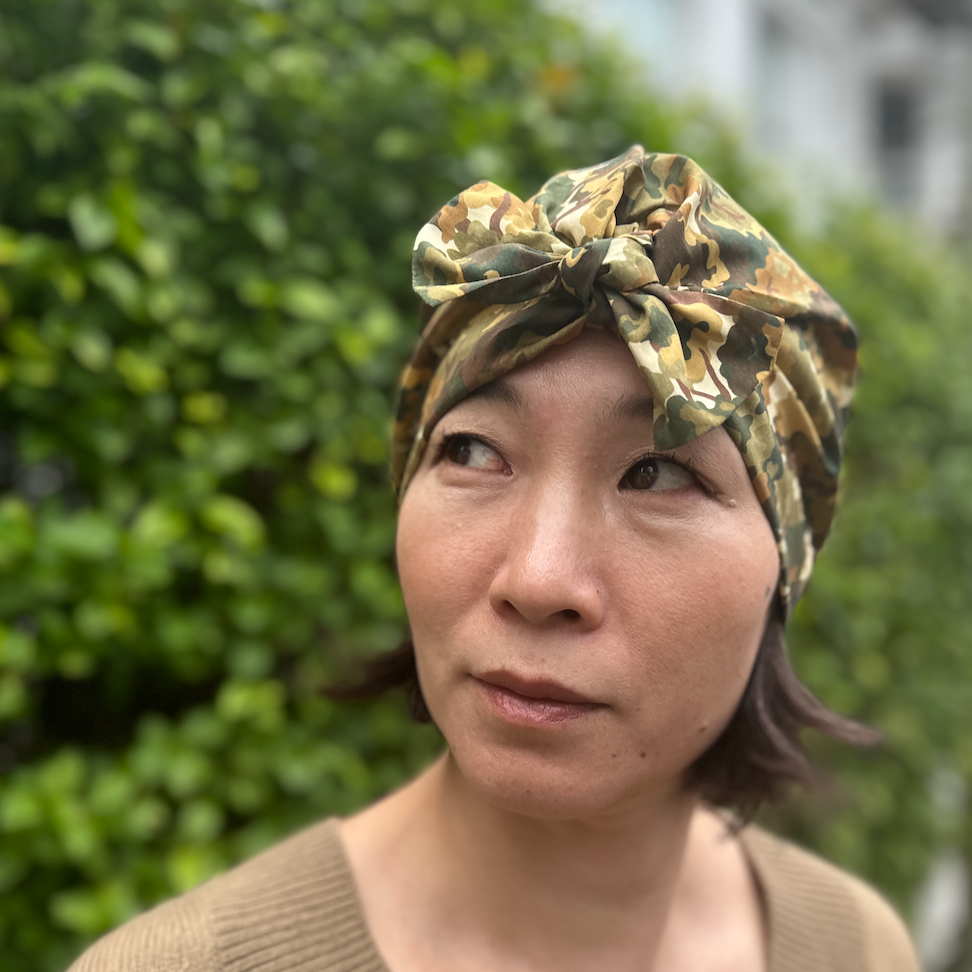 Ladies Turban Hat - A Liberty Odyssey print