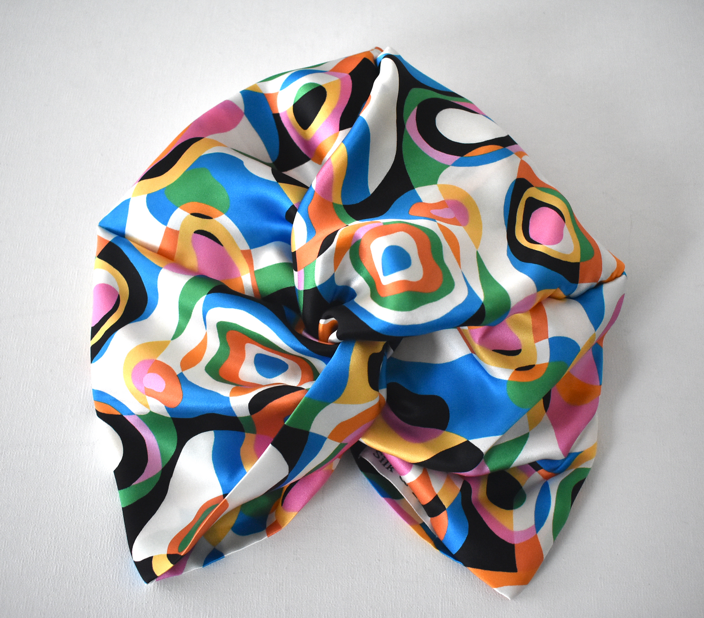 Little Susan Twisted Silk Turban & Head wrap - Liberty of London Pucci Belgravia Silk Satin