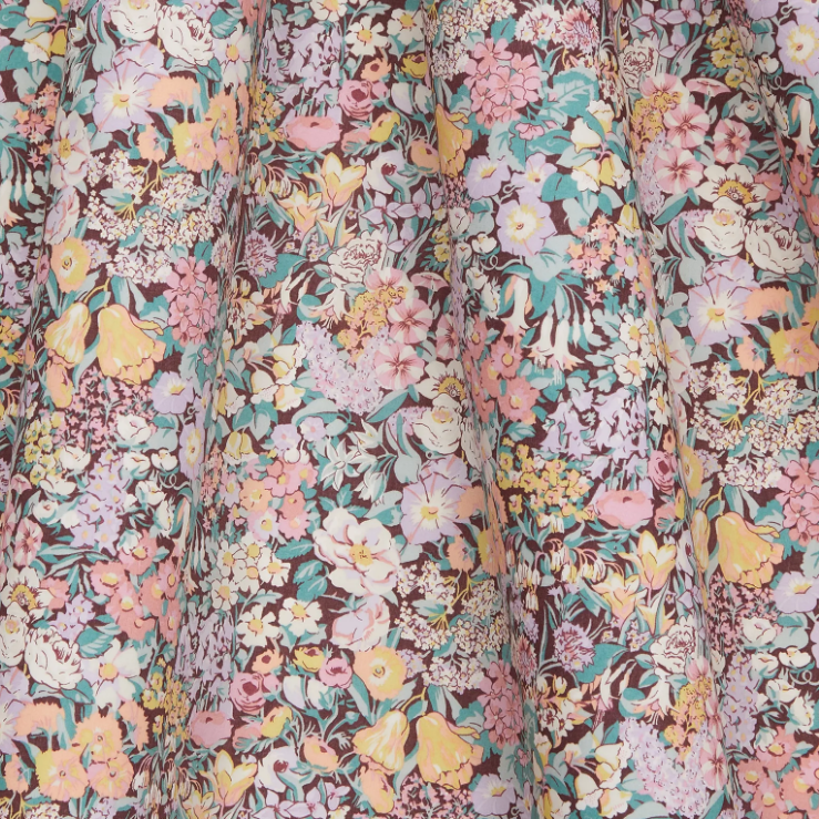 Little Susan Turban Hat -Liberty Cottage Garden Floral Tana Lawn™ cotton