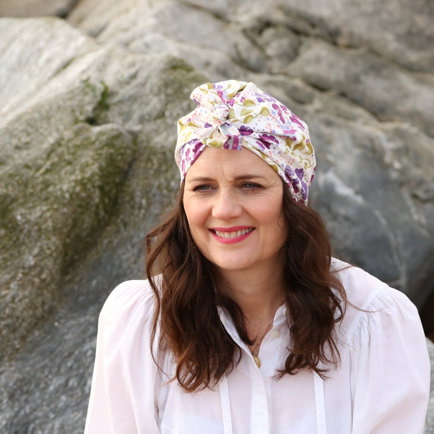 Ladies Turban Hat - Limited Edition Liberty of London Mini Mim print
