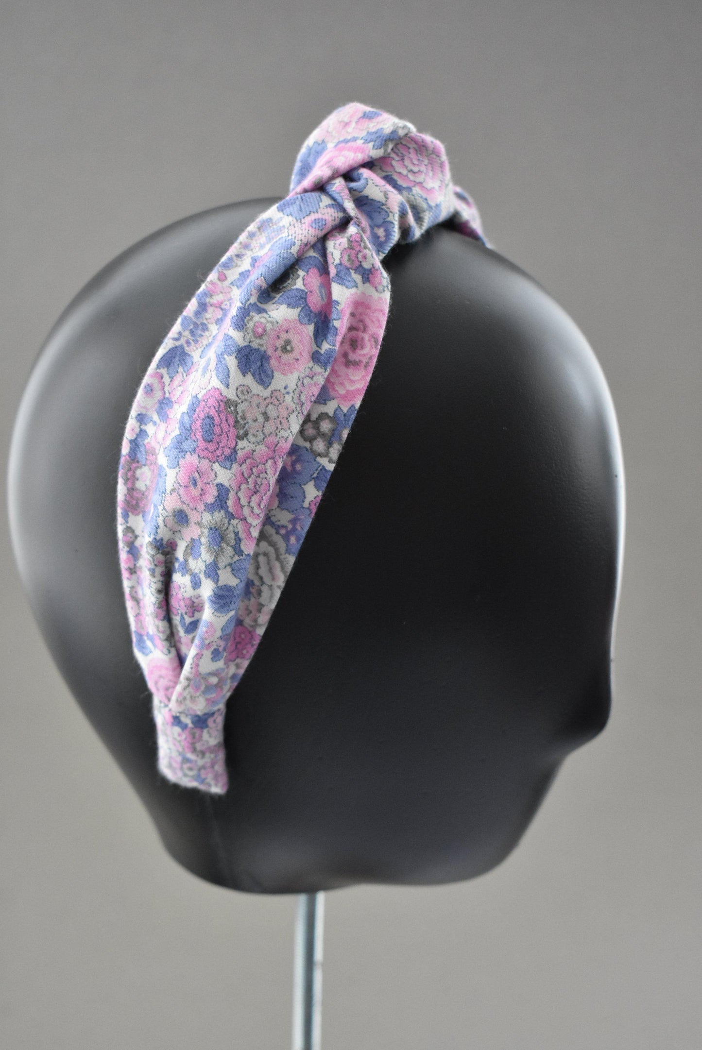 Ladies Knot Alice band - Liberty of London Winter Rose print