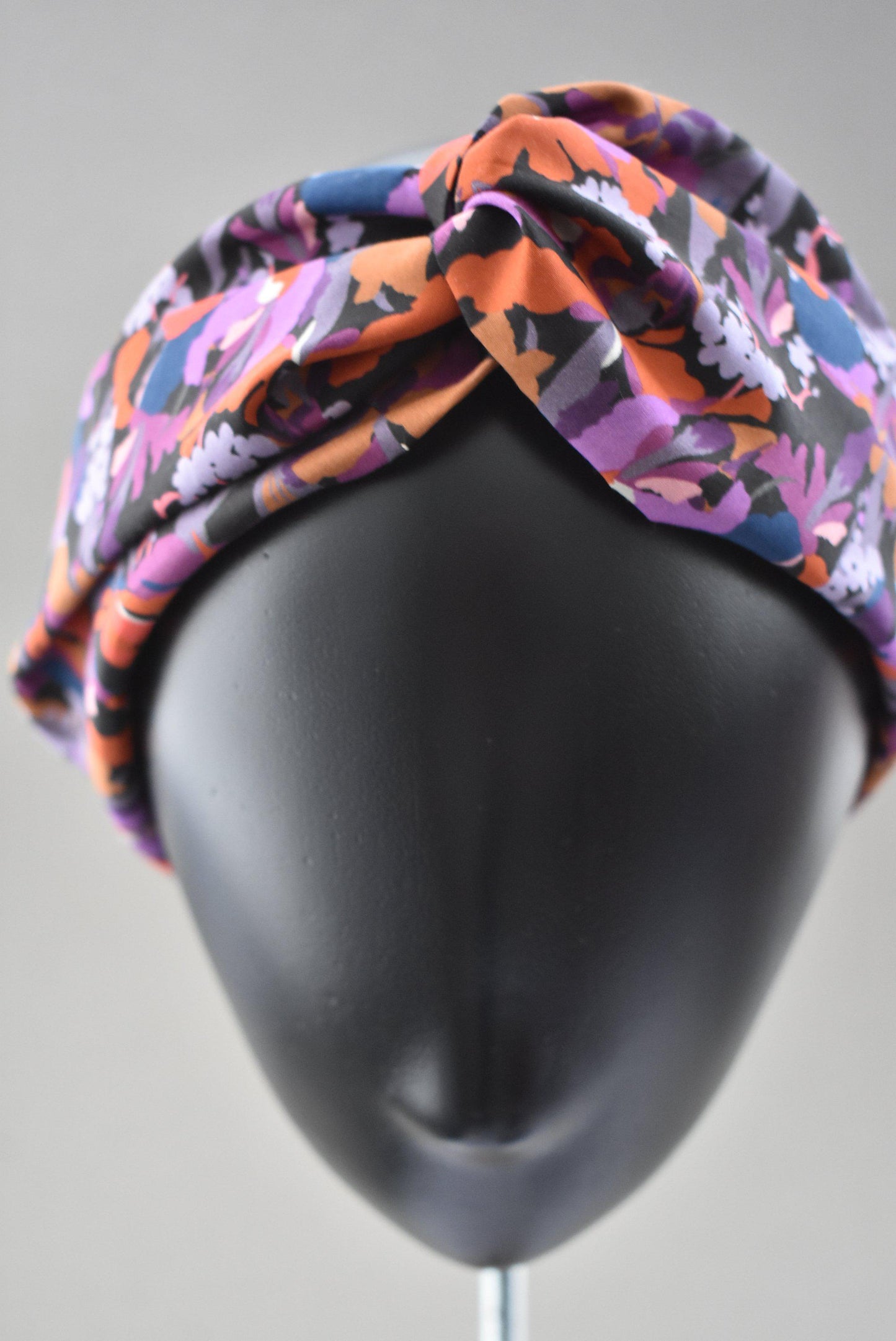 Twisted Turban Headband - Liberty of London Camo Flowers