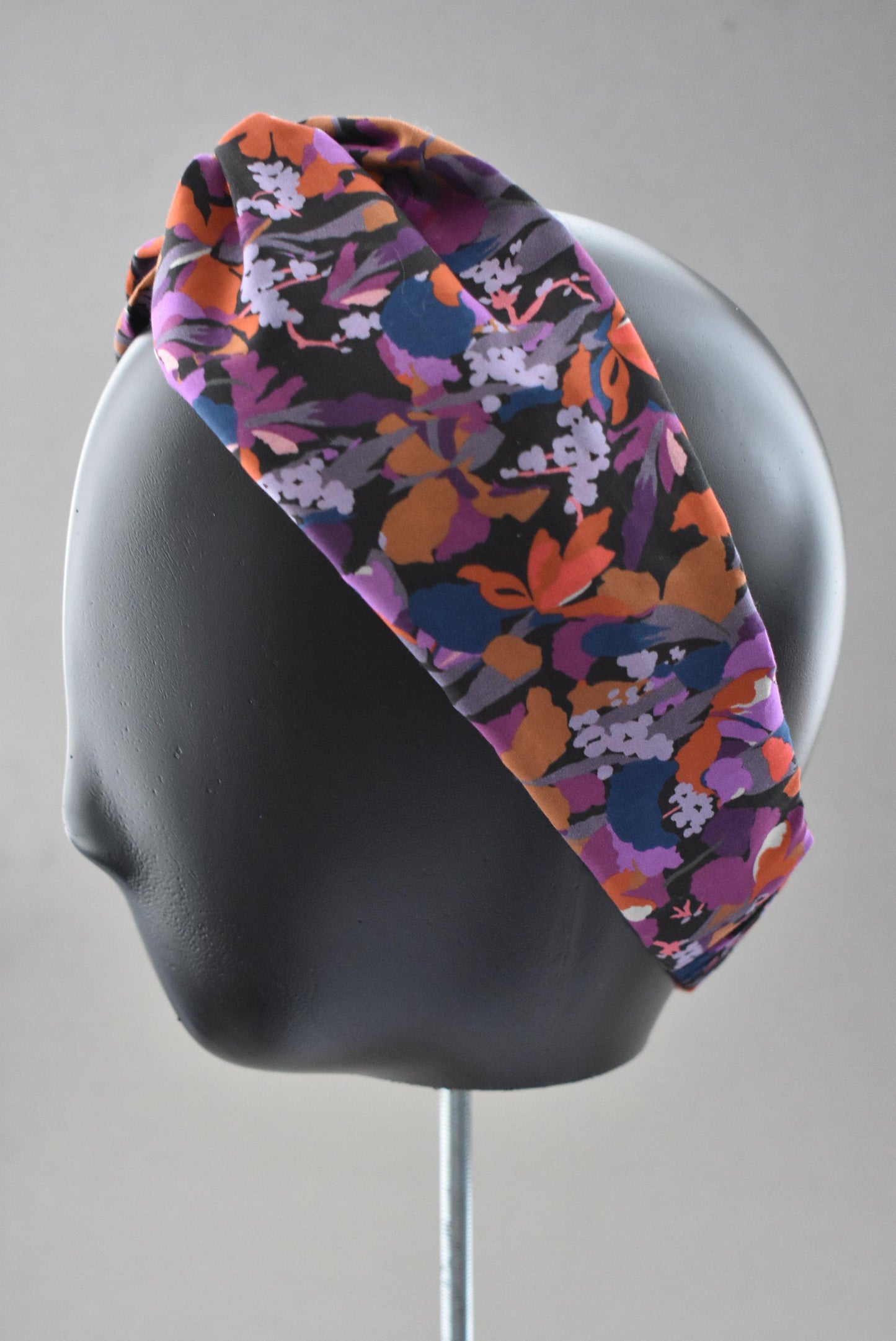 Twisted Turban Headband - Liberty of London Camo Flowers