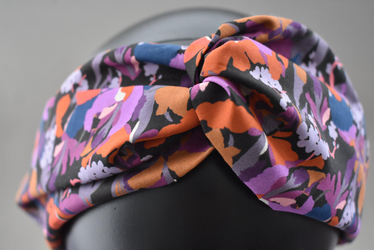 Twisted Turban Headband - Liberty of London Camo Flowers
