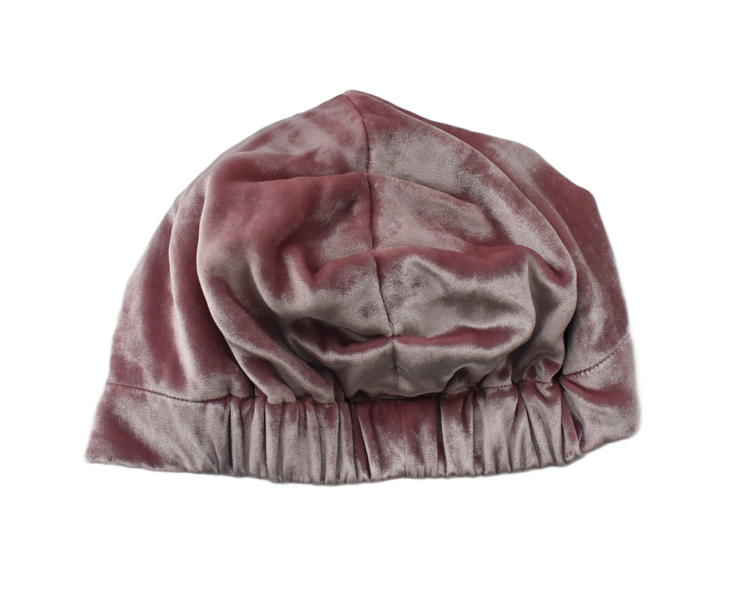 Luxury silk-velvet Turban & Head wrap - Dusty Pink