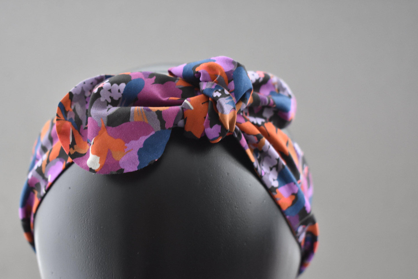 Ladies Knot hairband - Liberty of London Camo Flowers