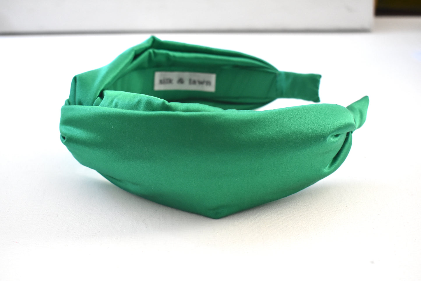 Luxury Silk Twist Alice Headband - Pure Silk Satin Various Colours