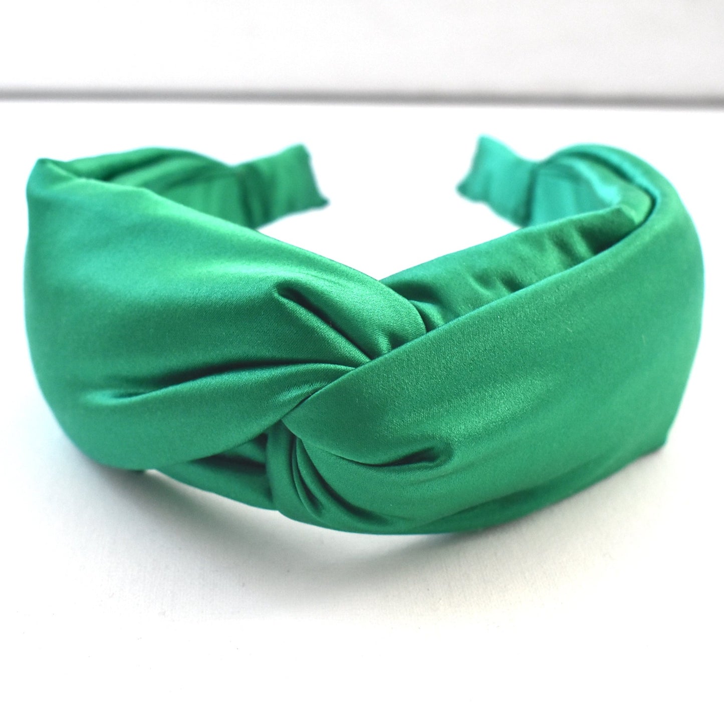Luxury Silk Twist Alice Headband - Pure Silk Satin Various Colours
