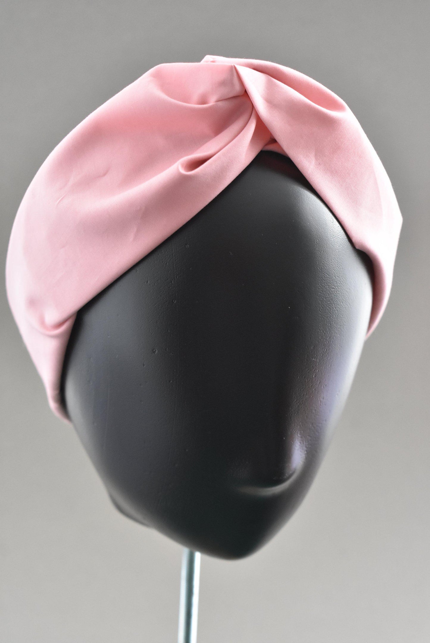 Ladies Twisted Turban Headband - Liberty of London Dusty Pink