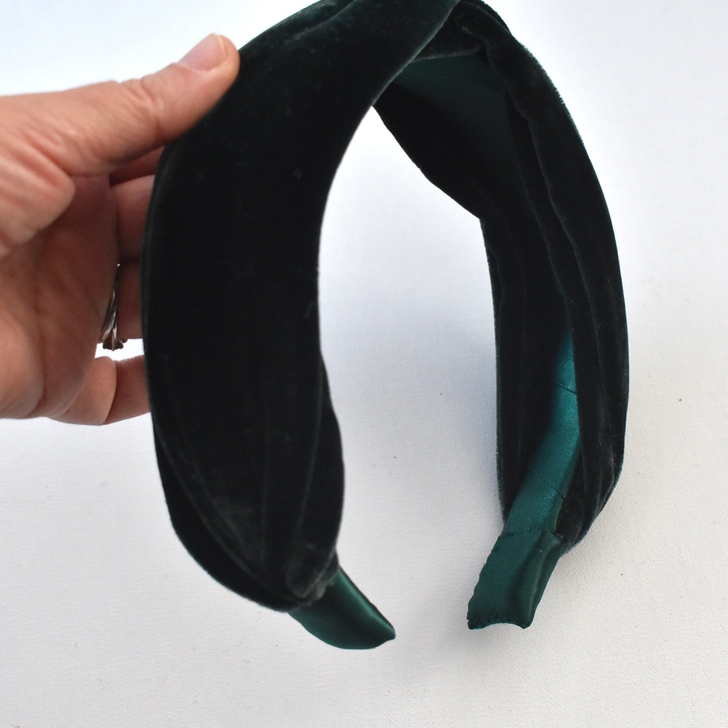 Luxury Velvet Twist Alice Headband - Silk Velvet In Various Colours