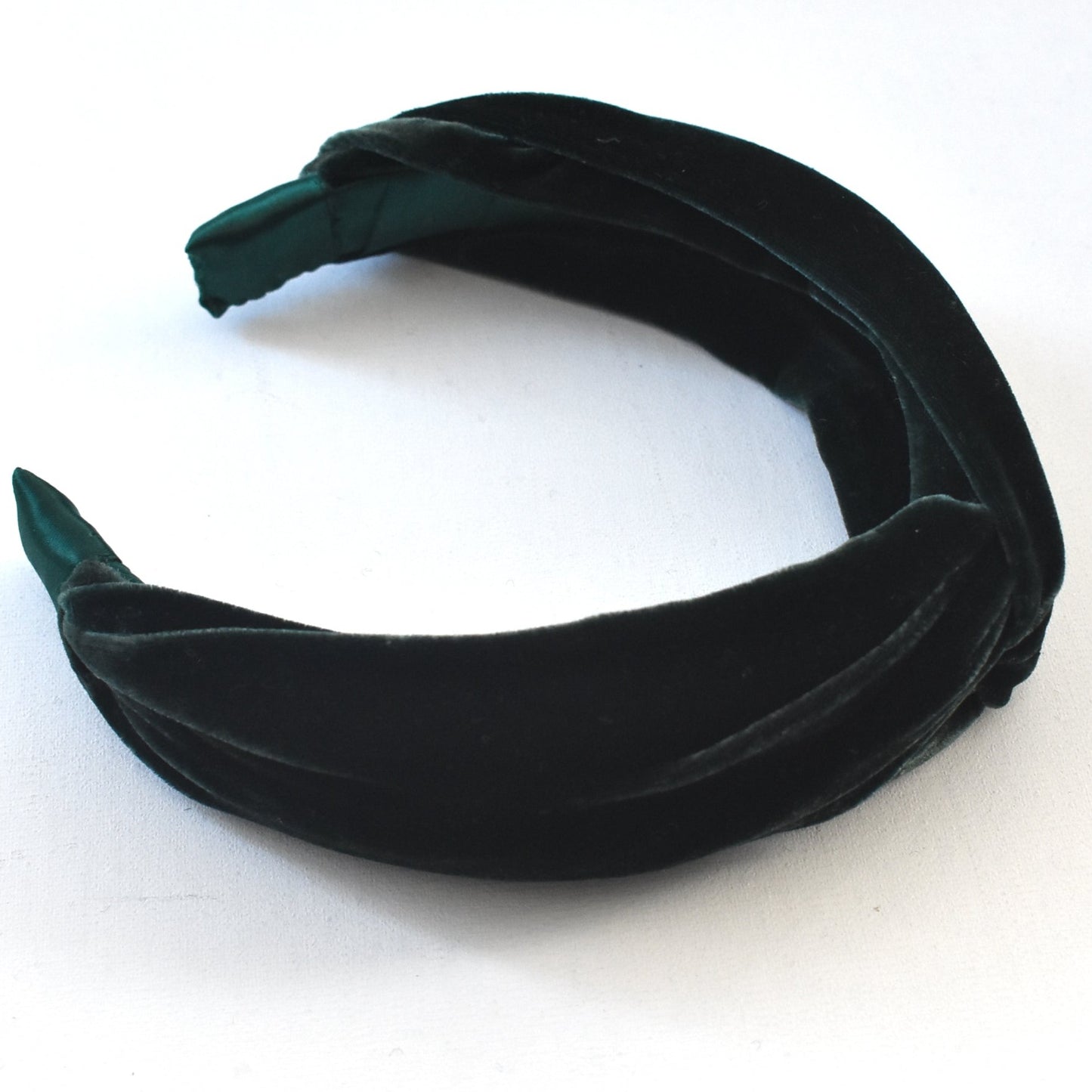 Luxury Velvet Twist Alice Headband - Silk Velvet In Various Colours