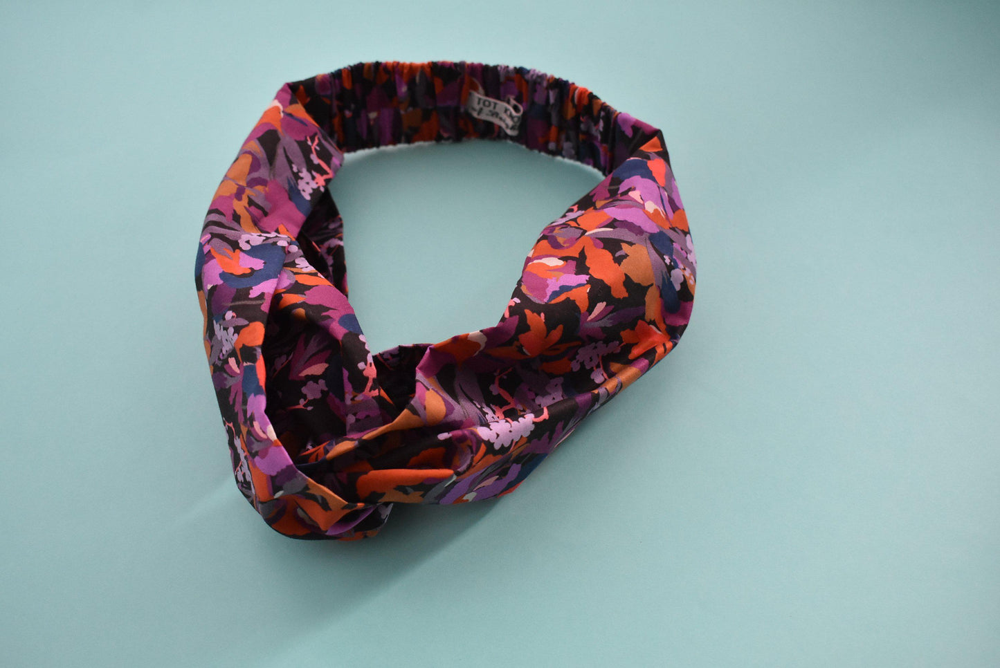 Twisted Turban Headband - Liberty of London Camo Flowers