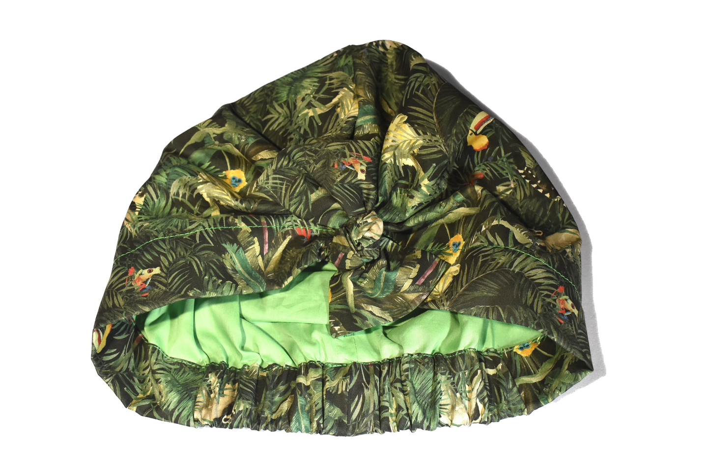 Ladies Turban Hat - Liberty of London Tou-Can Hide - Jungle Animal Print