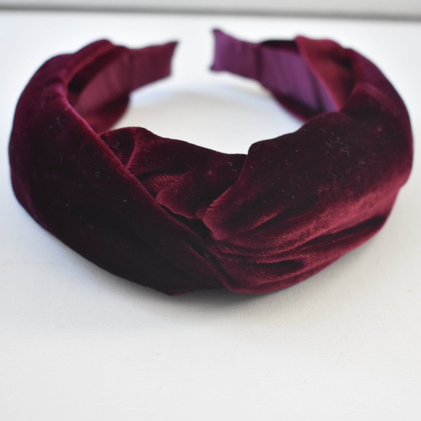 Luxury Velvet Twist Alice Headband - Silk Velvet In Various Colours