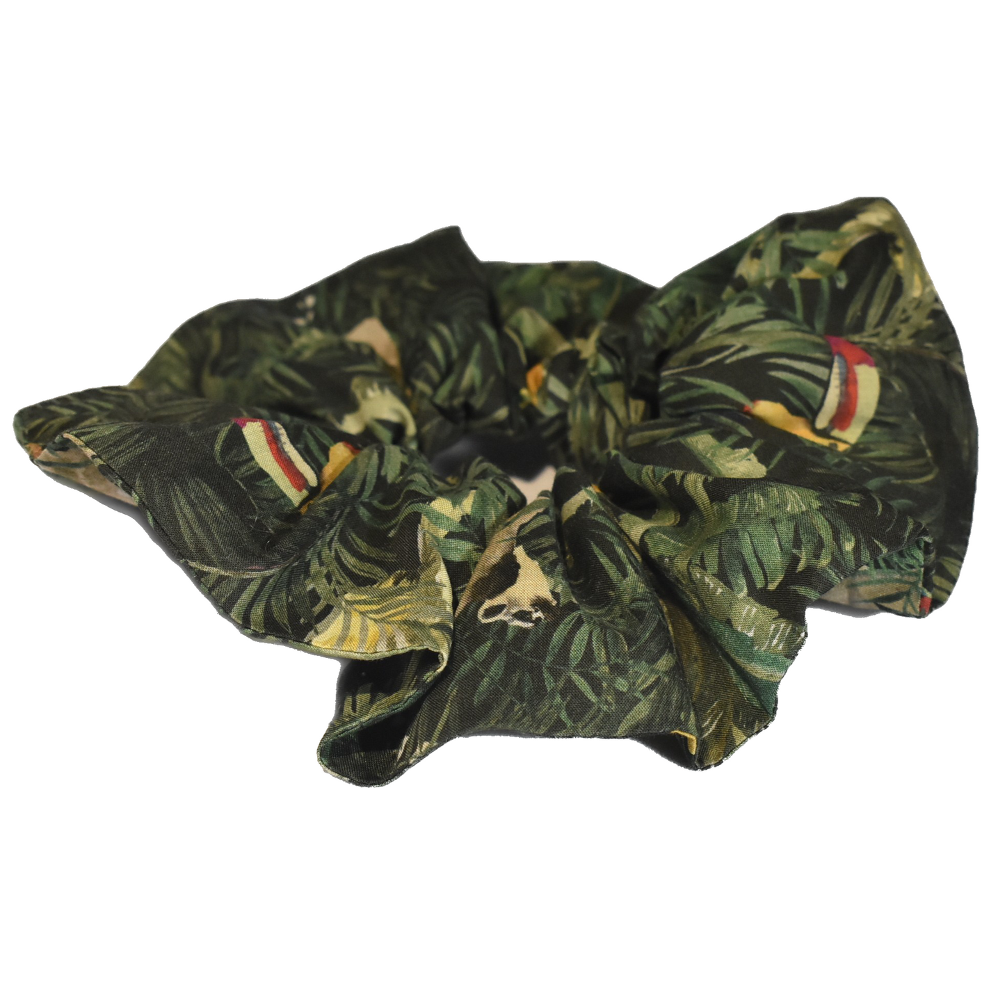 Scrunchie - Liberty of London Tou-Can Hide - Jungle Animals