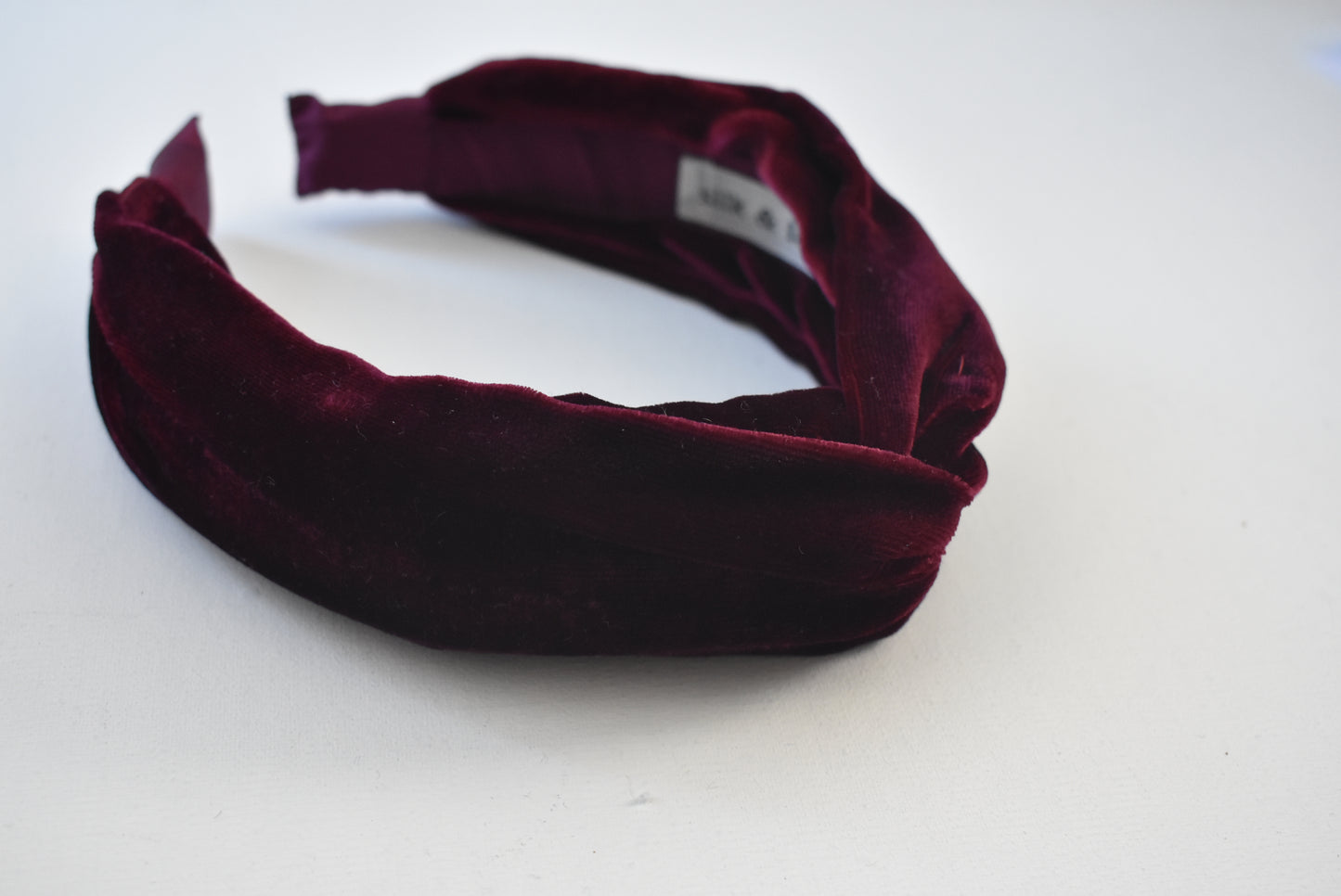 Luxury Velvet Twist Alice Headband - Silk Velvet In Various Colours