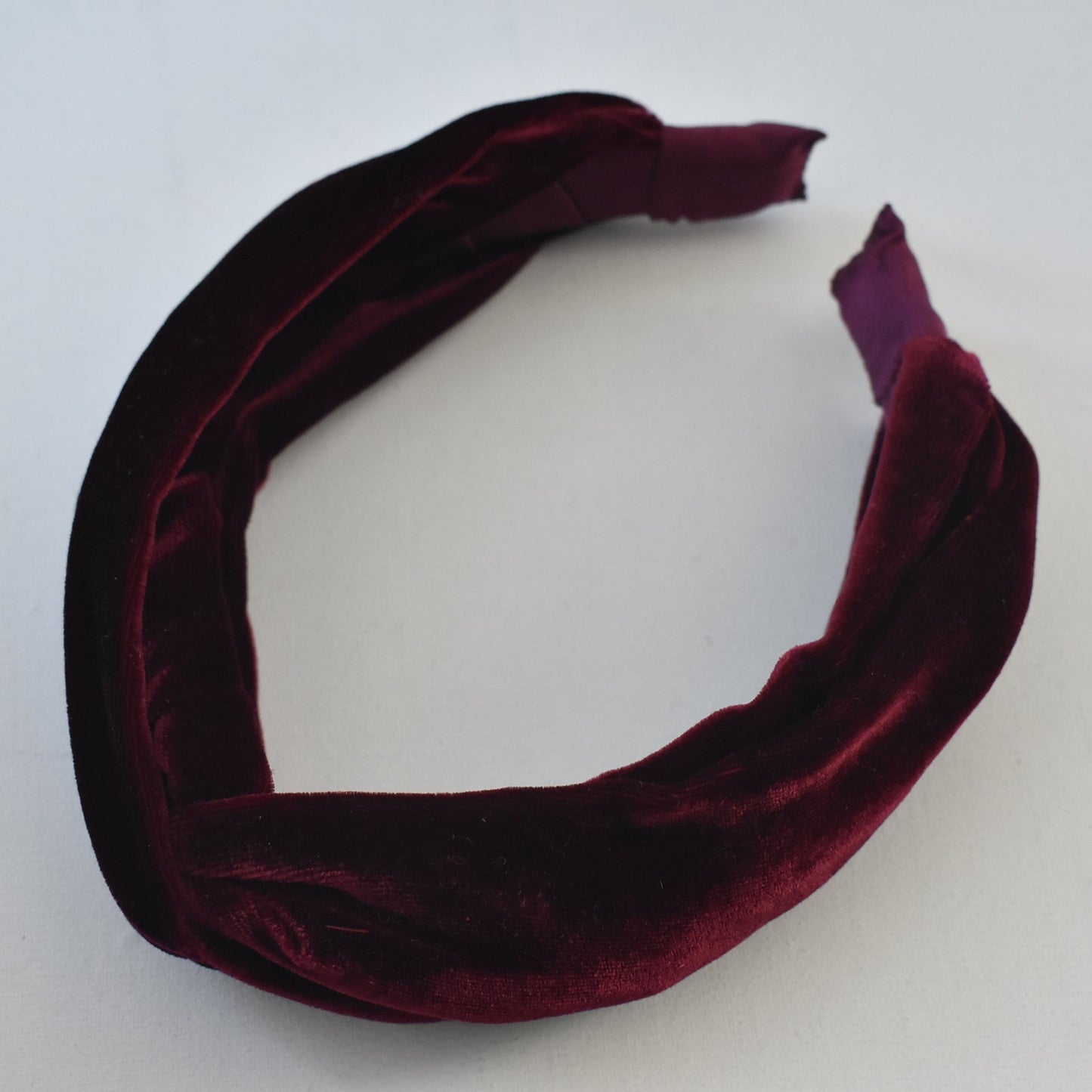 Luxury Velvet Twist Alice Headband - Silk Velvet In Various Colours