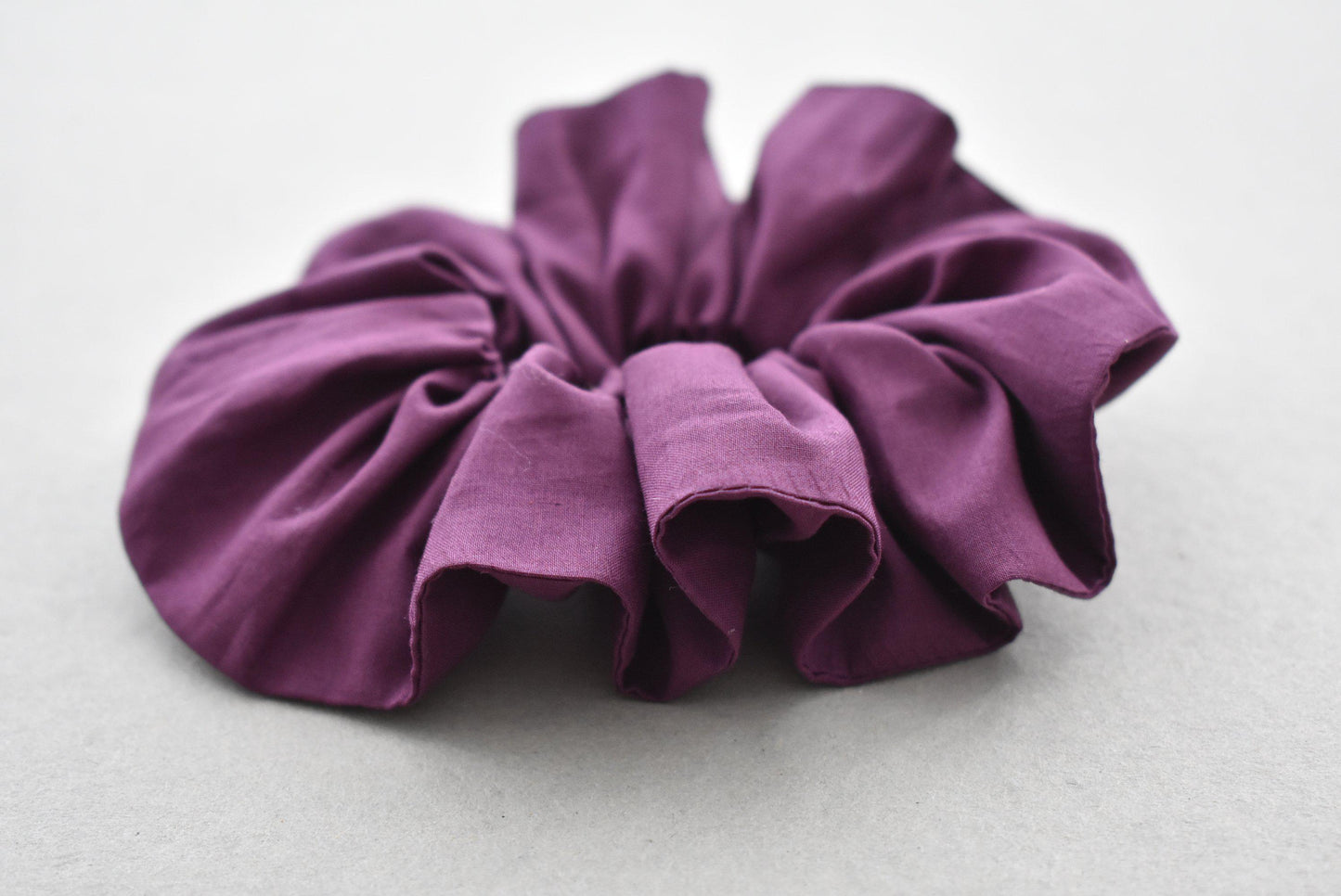 Liberty of London Aubergine Purple Scrunchie