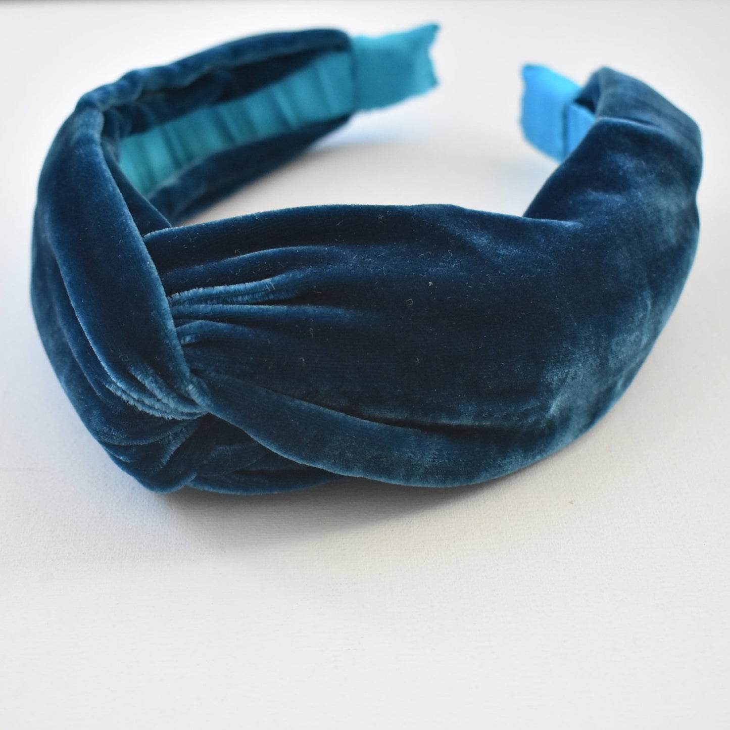 Luxury Velvet Twist Alice Headband - Silk Velvet In Various Colours